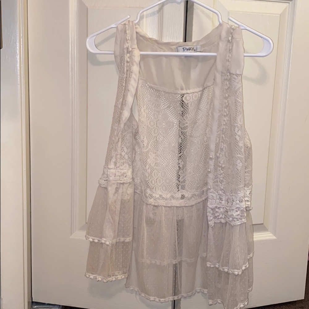 Lace cardigan